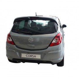 Opel Corsa D (2007-2015) Arka Tampon Eki - Difüzör (Plastik)